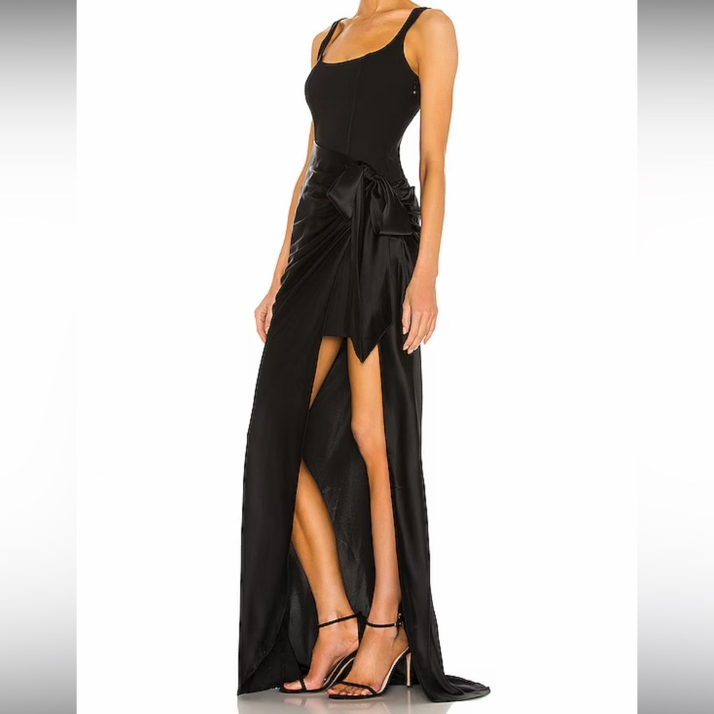 Cinq a sept black formal dress
